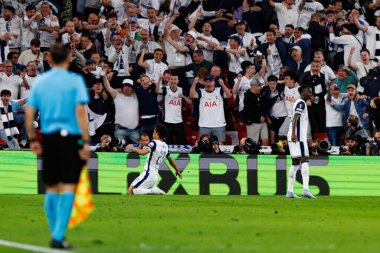 Brennan Johnson, UEFA Avrupa Ligi 2025 final maçında Tottenham Hotspur FC ve Manchester United FC (Maciej Rogowski)