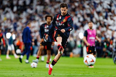 Mason Mount UEFA Avrupa Ligi 2025 final maçında Tottenham Hotspur FC ve Manchester United FC (Maciej Rogowski)