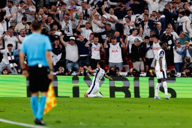 Brennan Johnson, UEFA Avrupa Ligi 2025 final maçında Tottenham Hotspur FC ve Manchester United FC (Maciej Rogowski)