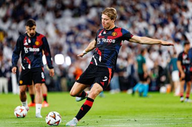 Rasmus Hojlund UEFA Avrupa Ligi 2025 final maçında Tottenham Hotspur FC ve Manchester United FC (Maciej Rogowski)