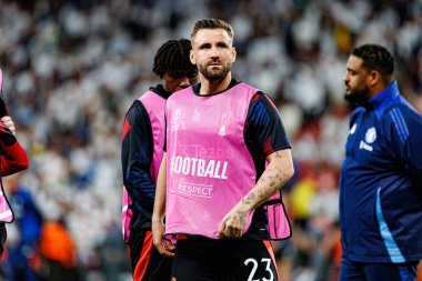 Luke Shaw UEFA Avrupa Ligi 2025 final maçında Tottenham Hotspur FC ve Manchester United FC (Maciej Rogowski)