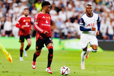 Amad Diallo UEFA Avrupa Ligi 2025 final maçında Tottenham Hotspur FC ve Manchester United FC (Maciej Rogowski)
