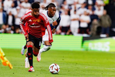 Amad Diallo UEFA Avrupa Ligi 2025 final maçında Tottenham Hotspur FC ve Manchester United FC (Maciej Rogowski)