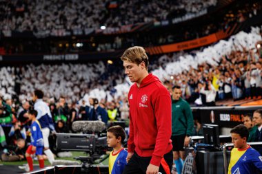 Rasmus Hojlund UEFA Avrupa Ligi 2025 final maçında Tottenham Hotspur FC ve Manchester United FC (Maciej Rogowski)