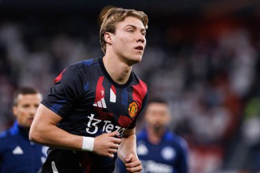 Rasmus Hojlund UEFA Avrupa Ligi 2025 final maçında Tottenham Hotspur FC ve Manchester United FC (Maciej Rogowski)