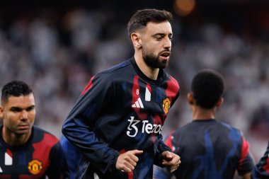 Bruno Fernandes UEFA Avrupa Ligi 2025 final maçında Tottenham Hotspur FC ve Manchester United FC (Maciej Rogowski)