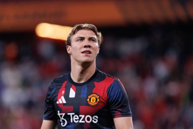 Rasmus Hojlund UEFA Avrupa Ligi 2025 final maçında Tottenham Hotspur FC ve Manchester United FC (Maciej Rogowski)