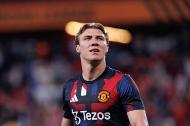 Rasmus Hojlund UEFA Avrupa Ligi 2025 final maçında Tottenham Hotspur FC ve Manchester United FC (Maciej Rogowski)