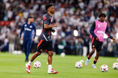 Amad Diallo UEFA Avrupa Ligi 2025 final maçında Tottenham Hotspur FC ve Manchester United FC (Maciej Rogowski)