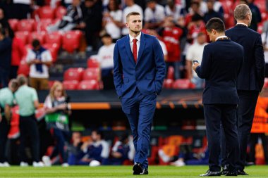 Matthijs de Ligt UEFA Avrupa Ligi 2025 final maçında Tottenham Hotspur FC ve Manchester United FC (Maciej Rogowski)