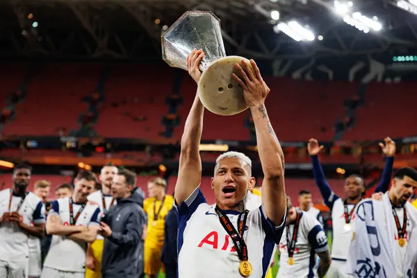 Richarlison, UEFA Avrupa Ligi 2025 final maçında Tottenham Hotspur FC ve Manchester United FC (Maciej Rogowski)