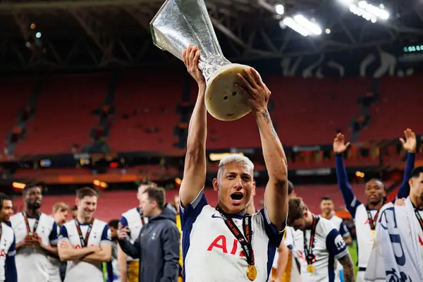 Richarlison, UEFA Avrupa Ligi 2025 final maçında Tottenham Hotspur FC ve Manchester United FC (Maciej Rogowski)