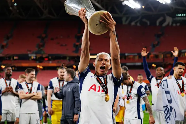Richarlison, UEFA Avrupa Ligi 2025 final maçında Tottenham Hotspur FC ve Manchester United FC (Maciej Rogowski)