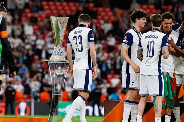 Ben Davies, UEFA Avrupa Ligi 2025 final maçında Tottenham Hotspur FC ve Manchester United FC (Maciej Rogowski)