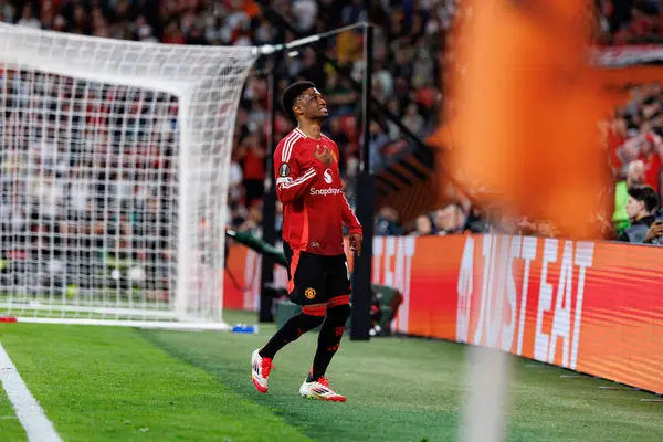 Amad Diallo UEFA Avrupa Ligi 2025 final maçında Tottenham Hotspur FC ve Manchester United FC (Maciej Rogowski)