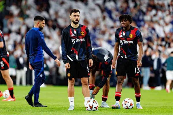 Bruno Fernandes UEFA Avrupa Ligi 2025 final maçında Tottenham Hotspur FC ve Manchester United FC (Maciej Rogowski)