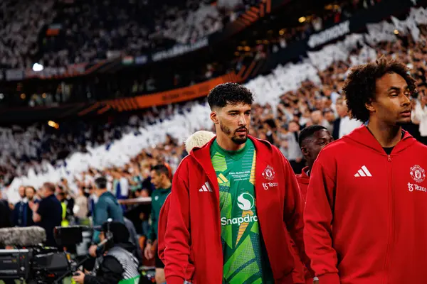 Altay Bayindir, UEFA Avrupa Ligi 2025 final maçında Tottenham Hotspur FC ve Manchester United FC (Maciej Rogowski)