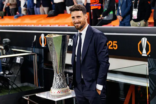 Aritz Aduriz UEFA Avrupa Ligi 2025 final maçında Tottenham Hotspur FC ve Manchester United FC (Maciej Rogowski)