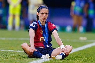 Aitana Bonmati, UEFA Kadınlar Şampiyonlar Ligi 2025 final maçında Estadio Jose Alvalade 'de (Maciej Rogowski) Arsenal FC ve FC Barcelona arasında görüldü.)