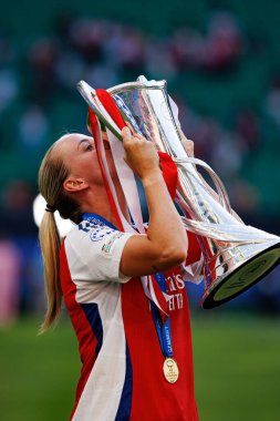 Bethany Mead UEFA Kadınlar Şampiyonlar Ligi 2025 final maçında Estadio Jose Alvalade 'de Arsenal FC ve FC Barcelona arasında görüldü (Maciej Rogowski)