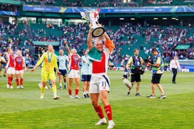 Kate McCabe UEFA Kadınlar Şampiyonlar Ligi 2025 final maçında Arsenal FC ve FC Barcelona arasında Estadio Jose Alvalade 'de (Maciej Rogowski) UEFA Kadınlar Şampiyonlar Ligi 2025 final maçında Arsenal FC ve FC Barcelona arasında görüldü. 