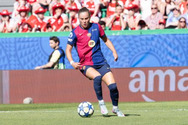 Ewa Pajor, UEFA Kadınlar Şampiyonlar Ligi 2025 final maçında Estadio Jose Alvalade 'de Arsenal FC ve FC Barcelona arasında görüldü (Maciej Rogowski)