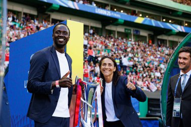 UEFA Şampiyonlar Ligi 2025 final maçında Estadio Jose Alvalade 'de Arsenal FC ve FC Barcelona (Maciej Rogowski) görüldü.)