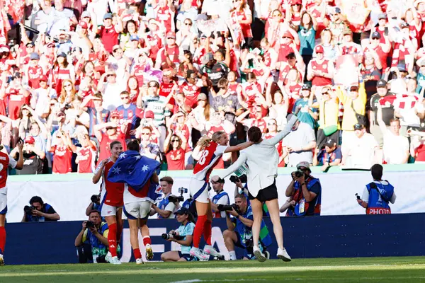 Arsenal 'in oyuncuları UEFA Kadınlar Şampiyonlar Ligi 2025 final maçında Estadio Jose Alvalade' de (Maciej Rogowski) Arsenal FC Barcelona ile FC Barcelona arasında görüldü.)