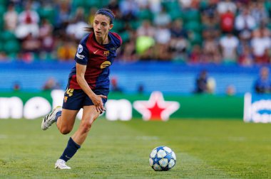 Aitana Bonmati, UEFA Kadınlar Şampiyonlar Ligi 2025 final maçında Estadio Jose Alvalade 'de (Maciej Rogowski) Arsenal FC ve FC Barcelona arasında görüldü.)