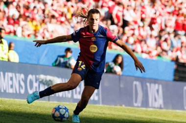 Patricia Guijarro, UEFA Kadınlar Şampiyonlar Ligi 2025 final maçında Estadio Jose Alvalade 'de (Maciej Rogowski) Arsenal FC ve FC Barcelona arasında görüldü.)