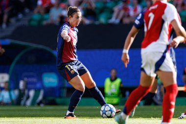 Alexia Putellas, UEFA Kadınlar Şampiyonlar Ligi 2025 final maçında Estadio Jose Alvalade 'de Arsenal FC Barcelona (Maciej Rogowski) ile karşılaştı.)