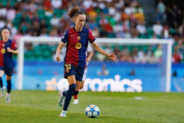 Caroline Graham Hansen UEFA Kadınlar Şampiyonlar Ligi 2025 final maçında Estadio Jose Alvalade 'de Arsenal FC ve FC Barcelona arasında görüldü (Maciej Rogowski)