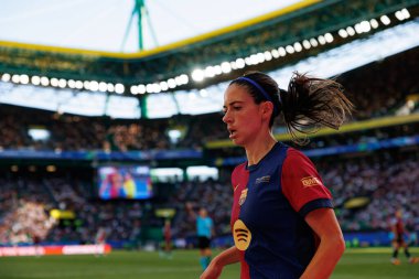 Aitana Bonmati, UEFA Kadınlar Şampiyonlar Ligi 2025 final maçında Estadio Jose Alvalade 'de (Maciej Rogowski) Arsenal FC ve FC Barcelona arasında görüldü.)
