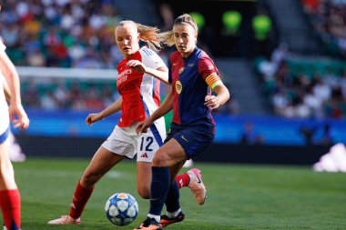 Alexia Putellas, UEFA Kadınlar Şampiyonlar Ligi 2025 final maçında Estadio Jose Alvalade 'de Arsenal FC Barcelona (Maciej Rogowski) ile karşılaştı.)