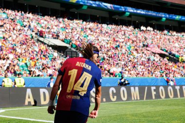 Aitana Bonmati, UEFA Kadınlar Şampiyonlar Ligi 2025 final maçında Estadio Jose Alvalade 'de (Maciej Rogowski) Arsenal FC ve FC Barcelona arasında görüldü.)