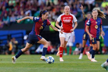 Aitana Bonmati, UEFA Kadınlar Şampiyonlar Ligi 2025 final maçında Estadio Jose Alvalade 'de (Maciej Rogowski) Arsenal FC ve FC Barcelona arasında görüldü.)