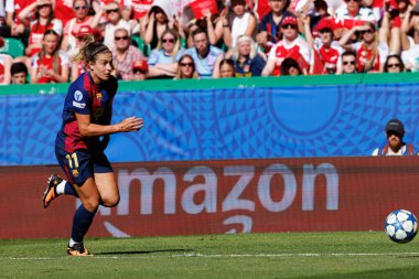 Alexia Putellas, UEFA Kadınlar Şampiyonlar Ligi 2025 final maçında Estadio Jose Alvalade 'de Arsenal FC Barcelona (Maciej Rogowski) ile karşılaştı.)
