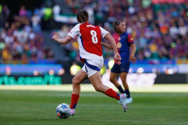 Mariona Caldentey, UEFA Kadınlar Şampiyonlar Ligi 2025 final maçında Estadio Jose Alvalade 'de (Maciej Rogowski) Arsenal FC ve FC Barcelona arasında görüldü.)