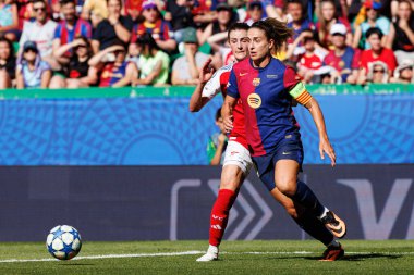 Alexia Putellas, UEFA Kadınlar Şampiyonlar Ligi 2025 final maçında Estadio Jose Alvalade 'de Arsenal FC Barcelona (Maciej Rogowski) ile karşılaştı.)