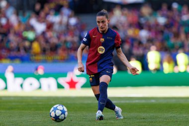Ona Battle UEFA Şampiyonlar Ligi 2025 final maçında Estadio Jose Alvalade 'de Arsenal FC ve FC Barcelona arasında görüldü (Maciej Rogowski)