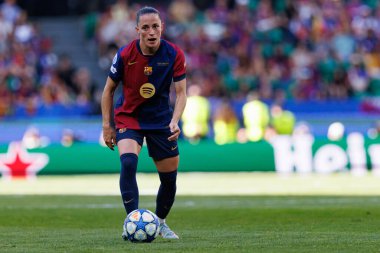 Ona Battle UEFA Şampiyonlar Ligi 2025 final maçında Estadio Jose Alvalade 'de Arsenal FC ve FC Barcelona arasında görüldü (Maciej Rogowski)