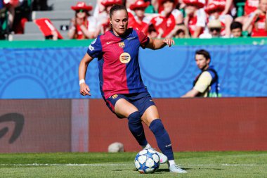 Ewa Pajor, UEFA Kadınlar Şampiyonlar Ligi 2025 final maçında Estadio Jose Alvalade 'de Arsenal FC ve FC Barcelona arasında görüldü (Maciej Rogowski)