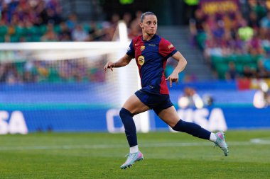 Ona Batlle, UEFA Kadınlar Şampiyonlar Ligi 2025 final maçında Estadio Jose Alvalade 'de Arsenal FC ve FC Barcelona arasında görüldü (Maciej Rogowski)