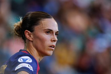 Maria Leon UEFA Şampiyonlar Ligi 2025 final maçında Estadio Jose Alvalade 'de Arsenal FC ve FC Barcelona arasında görüldü (Maciej Rogowski)