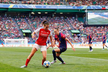 Mariona Caldentey, UEFA Kadınlar Şampiyonlar Ligi 2025 final maçında Estadio Jose Alvalade 'de (Maciej Rogowski) Arsenal FC ve FC Barcelona arasında görüldü.)