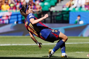 Aitana Bonmati, UEFA Kadınlar Şampiyonlar Ligi 2025 final maçında Estadio Jose Alvalade 'de (Maciej Rogowski) Arsenal FC ve FC Barcelona arasında görüldü.)