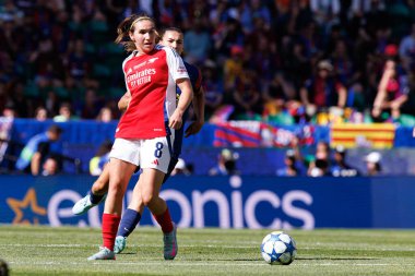 Mariona Caldentey, UEFA Kadınlar Şampiyonlar Ligi 2025 final maçında Estadio Jose Alvalade 'de (Maciej Rogowski) Arsenal FC ve FC Barcelona arasında görüldü.)