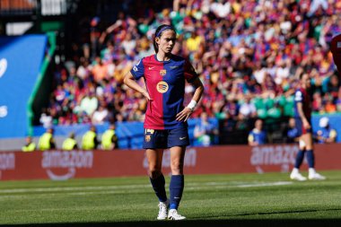 Aitana Bonmati, UEFA Kadınlar Şampiyonlar Ligi 2025 final maçında Estadio Jose Alvalade 'de (Maciej Rogowski) Arsenal FC ve FC Barcelona arasında görüldü.)