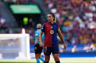 Alexia Putellas, UEFA Kadınlar Şampiyonlar Ligi 2025 final maçında Estadio Jose Alvalade 'de Arsenal FC Barcelona (Maciej Rogowski) ile karşılaştı.)