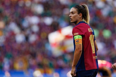 Alexia Putellas, UEFA Kadınlar Şampiyonlar Ligi 2025 final maçında Estadio Jose Alvalade 'de Arsenal FC Barcelona (Maciej Rogowski) ile karşılaştı.)